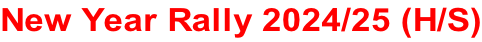 New Year Rally 2024/25 (H/S)